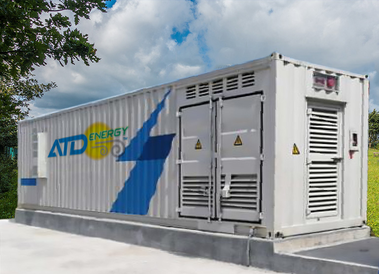 ATD Branded BESS single 1.5MWH container example.