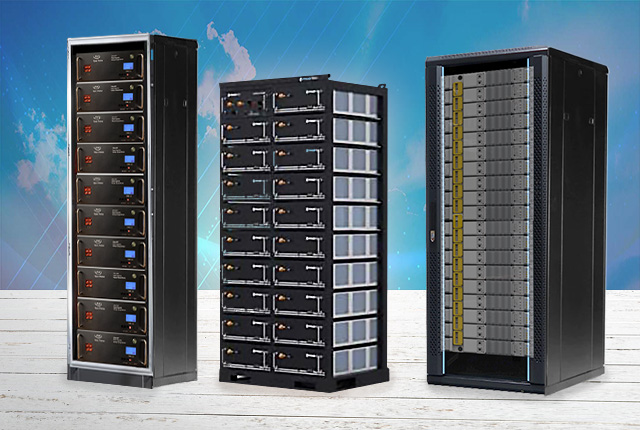 Various rack-mounted battery brands offer a range of power capacity, voltage, and amperage to suit all applications.